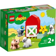 Конструктор LEGO Duplo Town - Грижи за животните във фермата (10949) -1