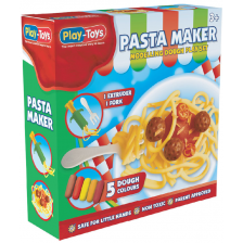 Комплект с моделин Play-Toys - Направи си спагети -1