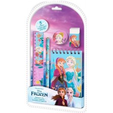 Комплект ученически пособия Kids Licensing - Frozen Enchanted Spirits, 5 части -1