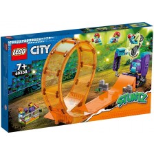 Конструктор LEGO City - Каскадьорски лупинг Chimpanzee Smash (60338) -1