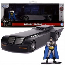 Комплект Jada Toys - Кола Batman Animated Series Batmobile, 1:32 -1