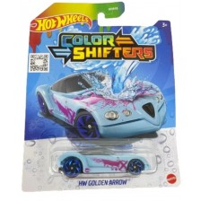 Количка с променящ се цвят Hot Wheels Colour Shifters - Golden arrow, 1:64 -1