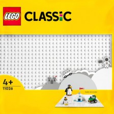 Основа за конструиране LEGO Classic - Бяла (11026) -1