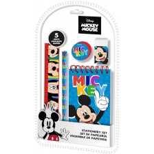 Комплект ученически пособия Kids Licensing - Mickey, 5 части