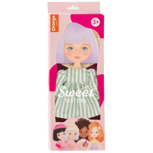 Комплект дрехи за кукла Orange Toys Sweet Sisters - Рокля на райета