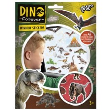 Комплект стикери за стъкло Totum - Динозаври