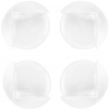 Комплект кръгли протектори за ъгли KikkaBoo, 4 броя, малки -1