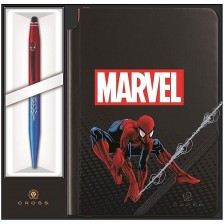 Комплект тефтер и химикалка Cross Tech2 - Marvel Spider-Man, A5 -1