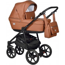 Комбинирана детска количка 2в1 Baby Giggle - Broco Eco, кафява