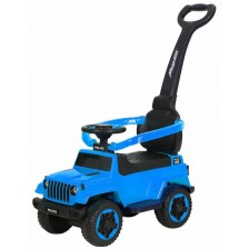 Кола за возене Ocie - Ride-On, Police, с родителски контрол, синя -1
