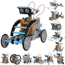 Конструктор 12 в 1 Acool Toy - Робот със соларен панел -1