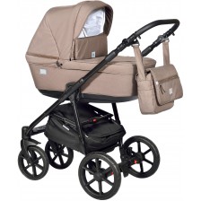 Комбинирана детска количка 3в1 Baby Giggle - Broco, кафява -1