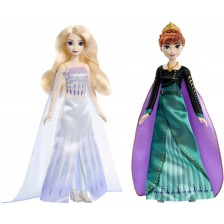 Комплект кукли Disney Frozen - Анна и Елза -1