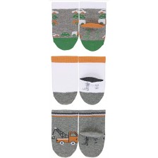 Комплект бебешки чорапки Sterntaler -17/18 размер, 6-12 месеца, 3 чифта -1