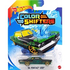 Количка Hot Wheels Colour Shifters  - 64 Pontiac GTO