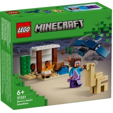 Конструктор LEGO Minecraft - Пустинната експедиция на Стив (21251) -1