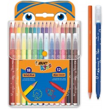 Комплект за оцветяване BIC Kids - 30 части -1