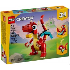 Конструктор LEGO Creator 3 в 1 - Червен дракон (31145) -1