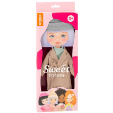 Комплект дрехи за кукла Orange Toys Sweet Sisters - Бежов шлифер