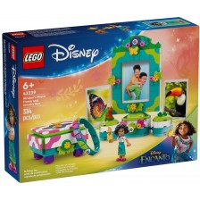 Конструктор LEGO Disney - Рамка за снимка и кутията за бижута на Мирабел (43239)