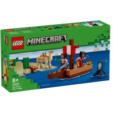 Конструктор LEGO Minecraft - Пътуването на пиратския кораб (21259) -1