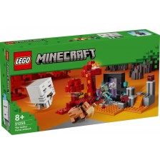 Конструктор LEGO Minecraft - Засада до портала към Ада (21255) -1
