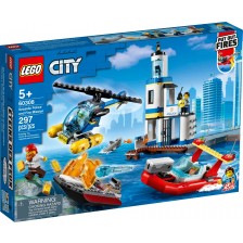 Конструктор LEGO City -  Морска полиция и пожарна мисия (60308) -1