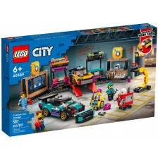 Конструктор LEGO City - Сервиз за тунинговане (60389) -1