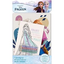 Комплект за оцветяване Kids Licensing - Frozen -1