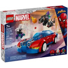 Конструктор LEGO Marvel Super Heroes - Състезателната кола на Спайдърмен и Зеления гоблин Венъм (76279) -1
