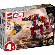 Конструктор LEGO Marvel Super Heroes - Железният човек-Хълкбъстър срещу Tанос (76263)