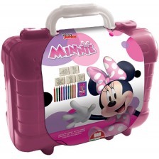 Комплект за оцветяване в куфарче Multiprint - Minnie Mouse -1