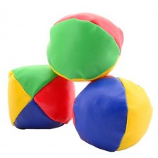 Комплект топки за жонглиране Johntoy, 3 броя -1