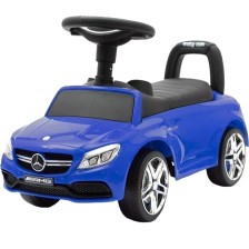 Кола за яздене Baby Mix - Mercedes Benz AMG C63 Coupe, синя -1