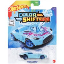 Количка с променящ се цвят Hot Wheels Colour Shifters - Fast Felion, 1:64 -1