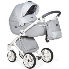 Комбинирана детска количка 2в1 Baby Giggle - Porto, сива