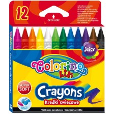 Комплект пастели Colorino Kids - 12 цвята