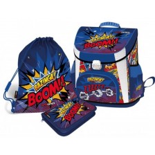 Комплект Lizzy Card - Supercomics, раница, несесер, спортна торба -1