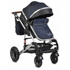 Комбинирана детска количка Moni - Gala, Premium Azure -1
