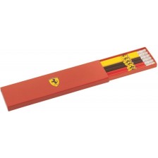 Комплект цветни моливи Franco Cosimo Panini - Ferrari, 6 броя -1