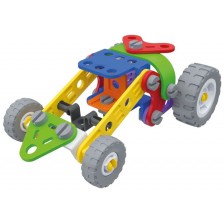Конструктор Roy Toy Build Technic - Kола, 63 части -1