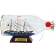 Кораб в бутилка Sea Club - Seute Deern, 16 x 8 x 6 cm -1