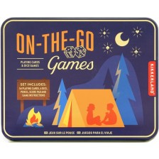 Комплект игри в метална кутия Camping Games -1