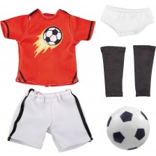 Комплект дрехи за кукла Kruselings - Футболен екип, Майкъл