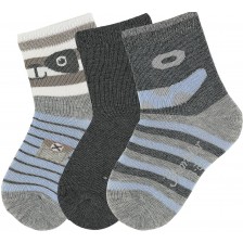 Комплект чорапи Sterntaler - 17/18 размер,  6-12 месеца, 2 чифта -1