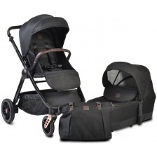 Комбинирана детска количка Cangaroo - Macan 2 в 1, черна -1