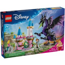 Конструктор LEGO Disney - Maleficent във формата на дракон (43240)  -1