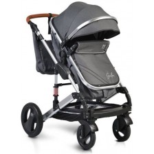 Комбинирана детска количка Moni - Gala, черна