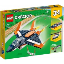 Конструктор LEGO Creator 3 в 1 - Свръхзвуков самолет (31126)