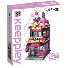 Конструктор Qman City Corner - Keepplеy, Магазин за козметика